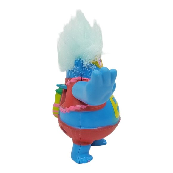 McDonalds Happy Meal Toy Biggie And Mr Dinkles Action Figure Trolls World Tour - Picture 5 of 11